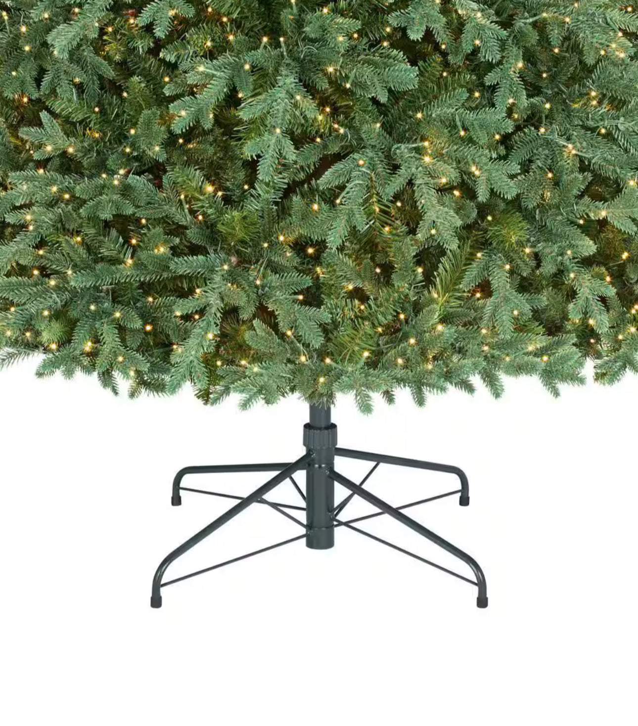 Home Decorators Collection 7.5 Foot Yorkshire Twinkling Fir LED Pre-Lit Artificial Christmas Tree Open Box