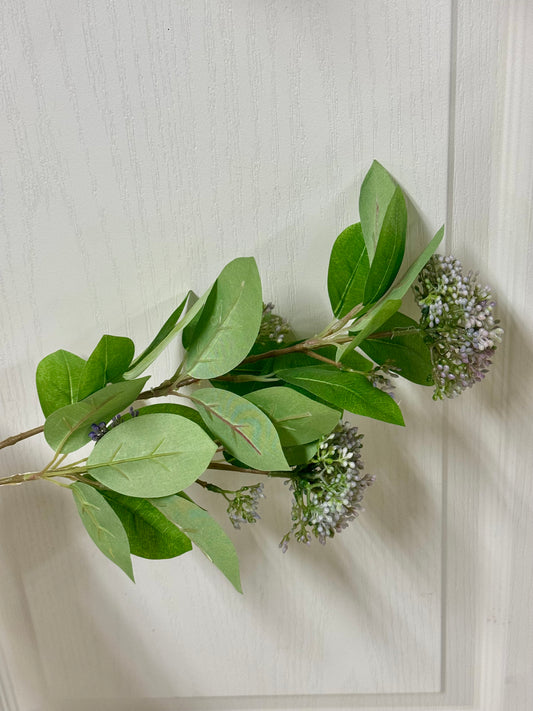 29 Inch Lavender And Blue Viburnum Spray