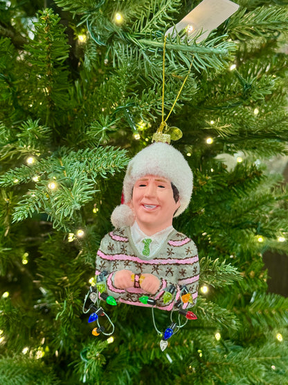Chevy Chase Glass Ornament
