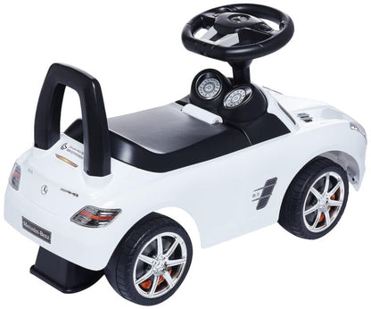 Best Ride On Cars White Mercedes Benz push Car