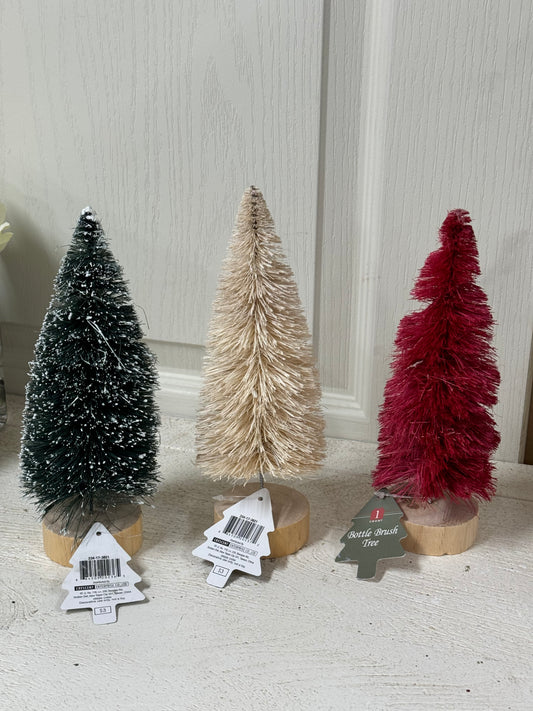 Large Bottle Brush Trees Three Styles