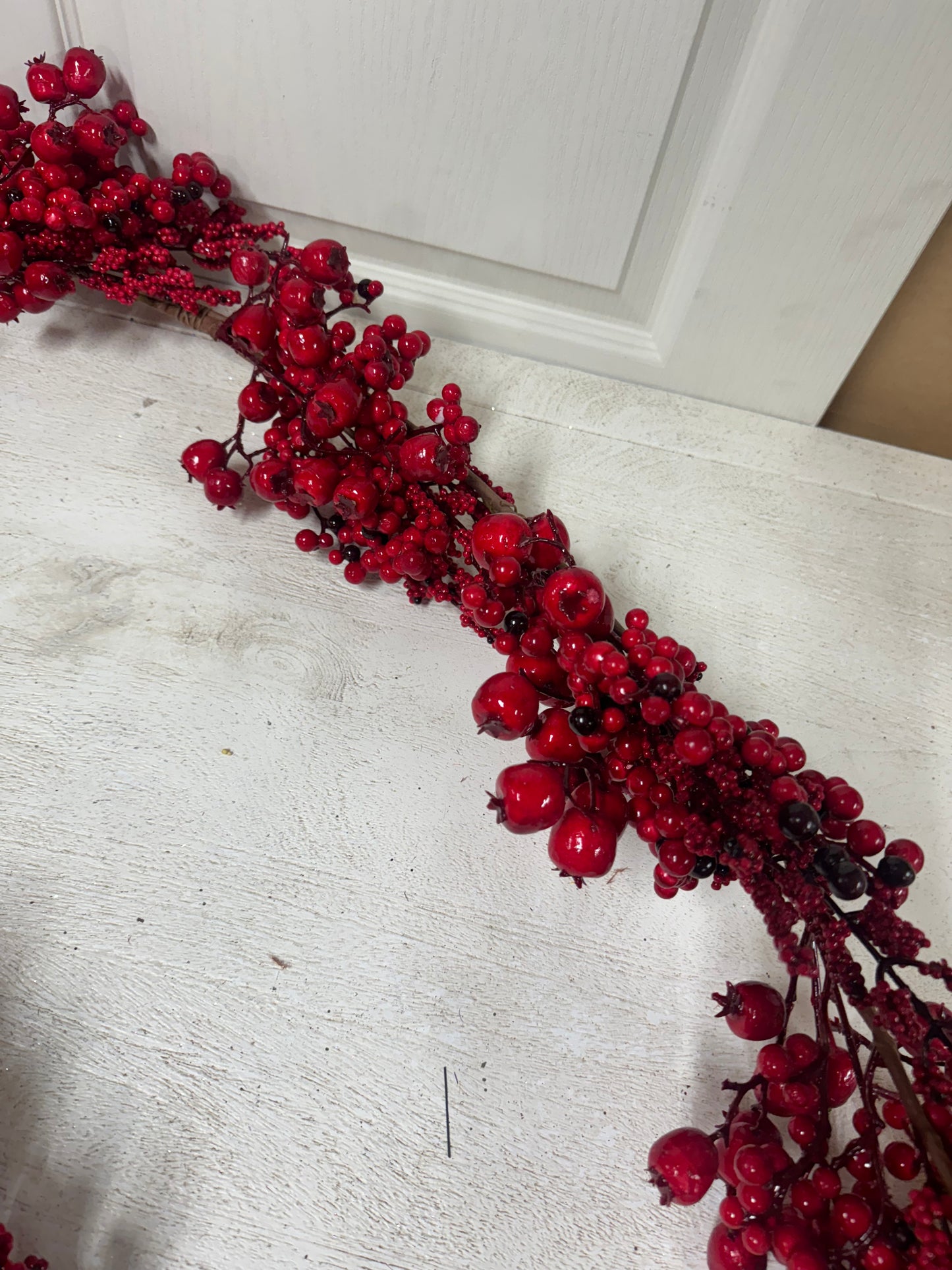 6 Foot Red Berry Garland