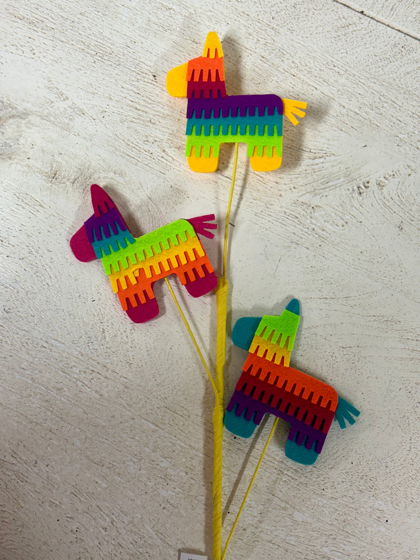 30 Inch Felt Donkey Pinata Spray