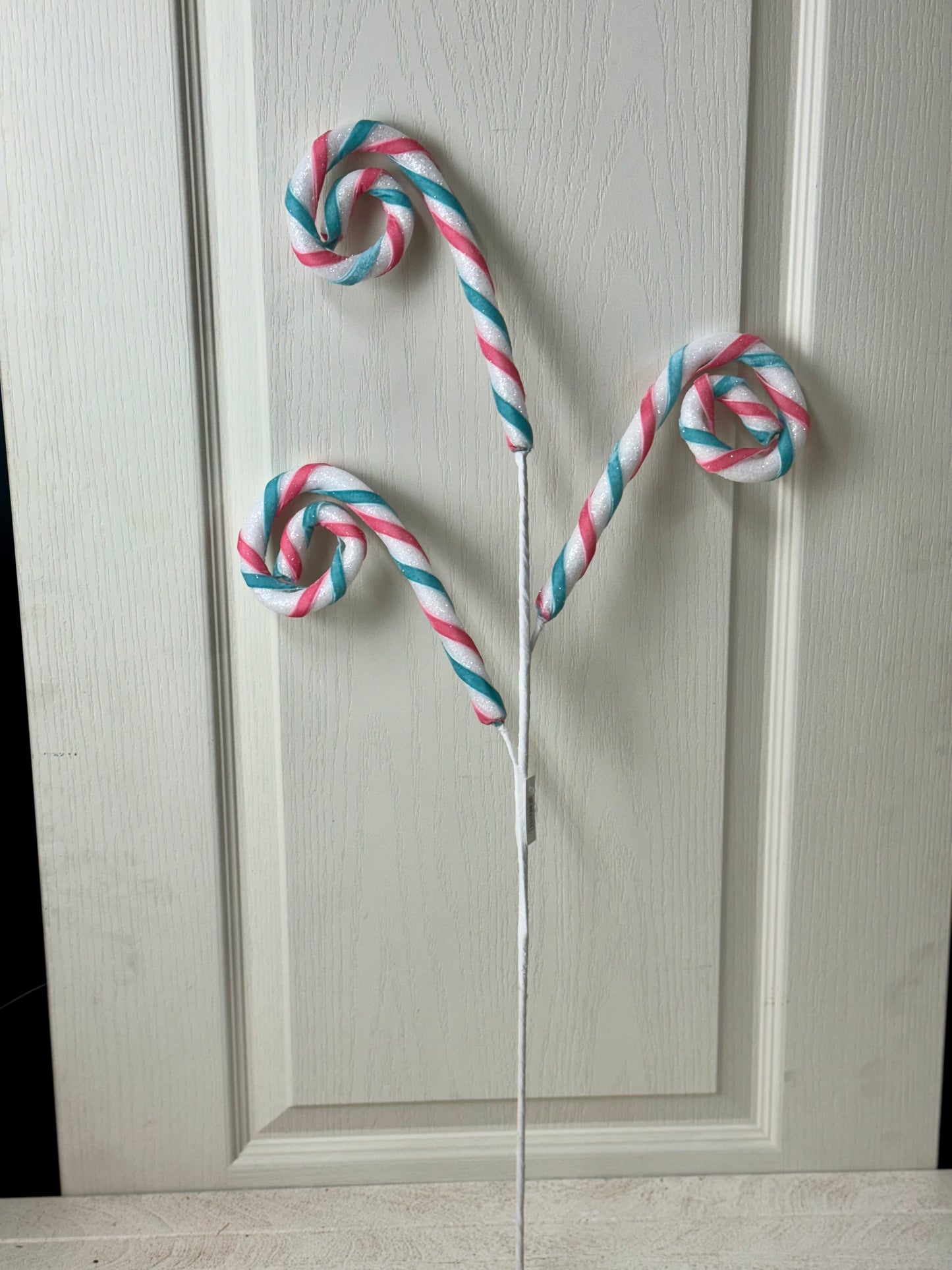 29 Inch Pastel Candy Cane Spray