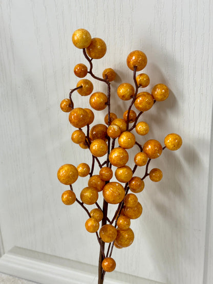 17 Inch Mustard Mixed Berry Pick