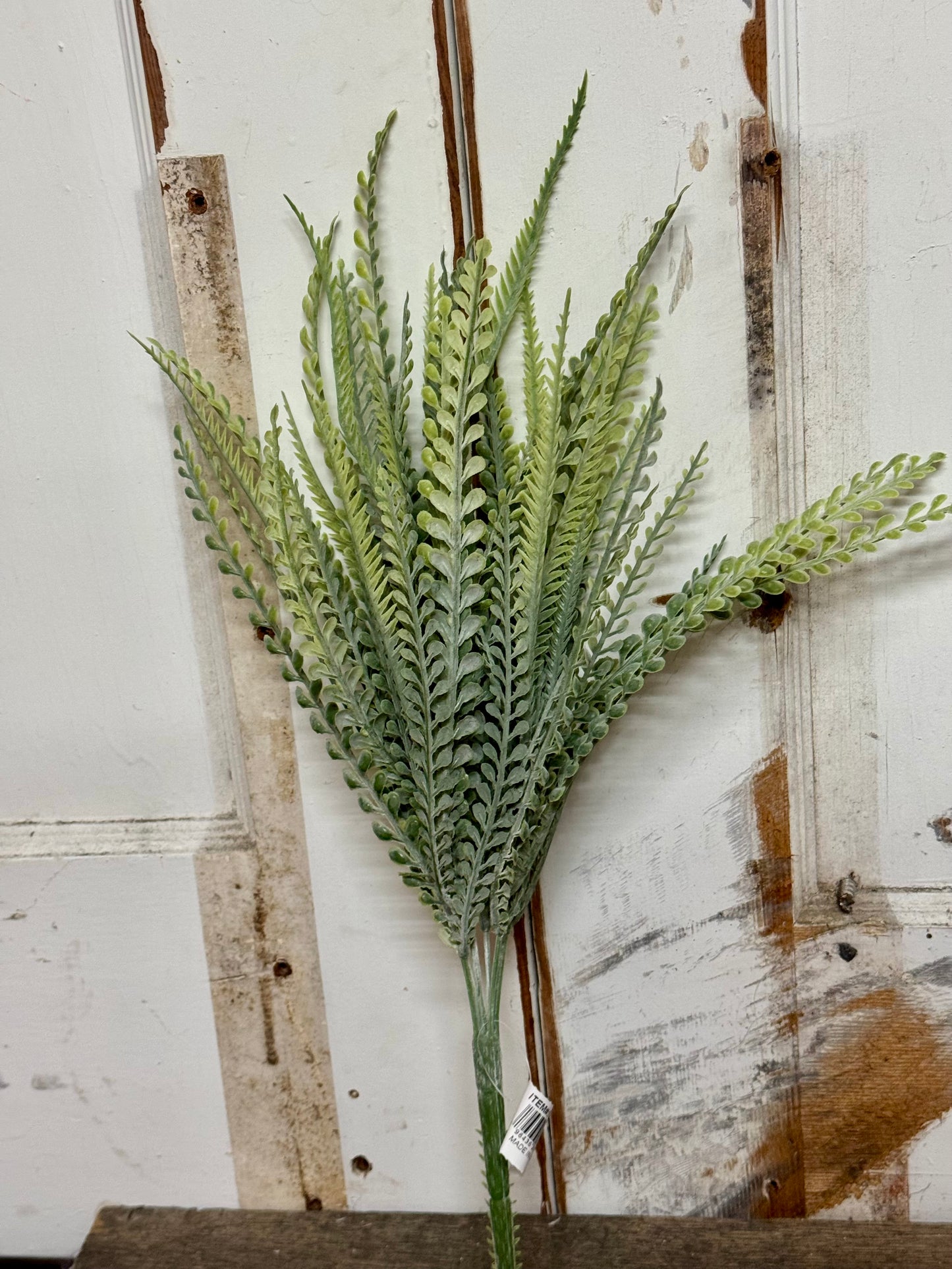 17.5 Inch TT Green Bead Grass Bush