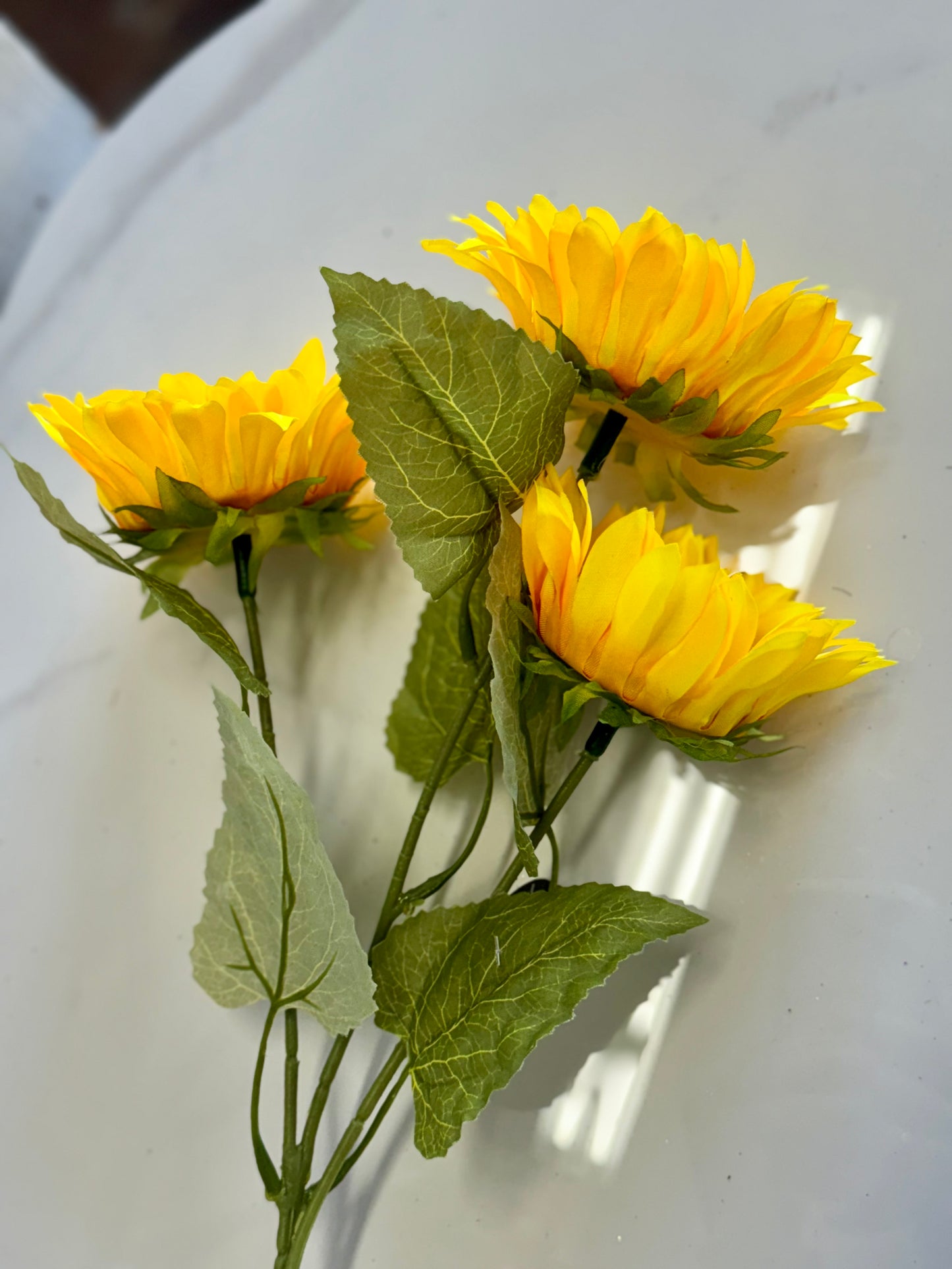 Sunset Meadows Yellow Sunflower Spray