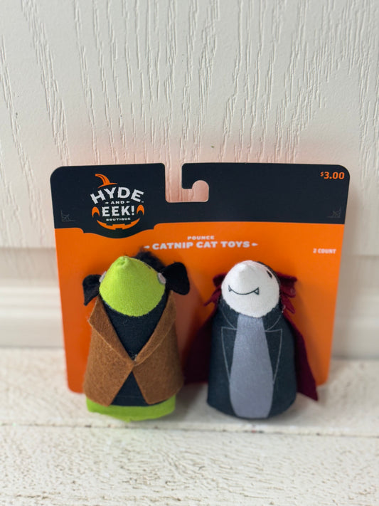 Hyde And Eek Dracula And Vampire Catnip Toys