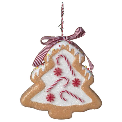9.25 Inch Holiday Gingerbread Ornament Three Styles