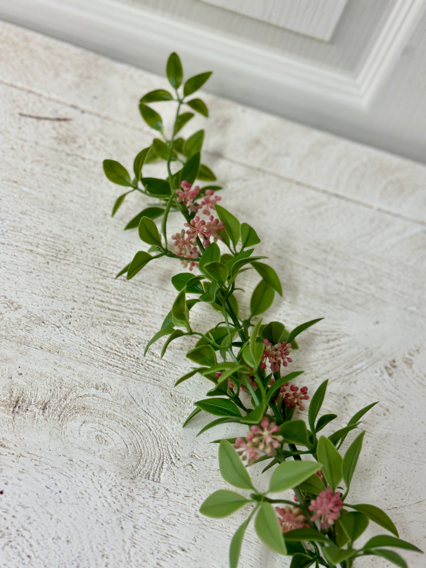 Threshold Pink Berries Green Leaf Stem