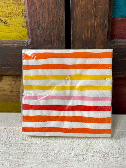 Sun Squad Summer Striped Lunch Napkins