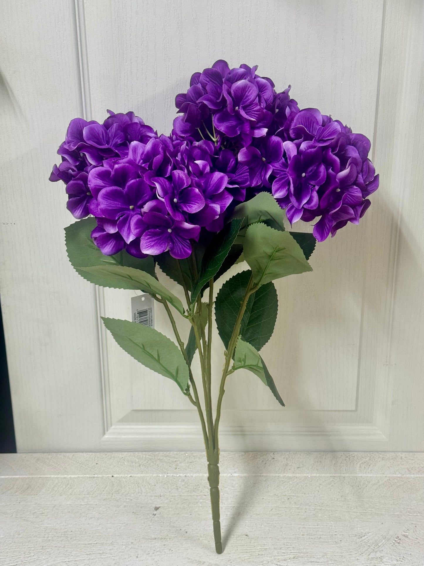 20.5 Inch Purple Hydrangea Bush