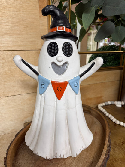 18 Inch Halloween Ghost Holding Boo Banner