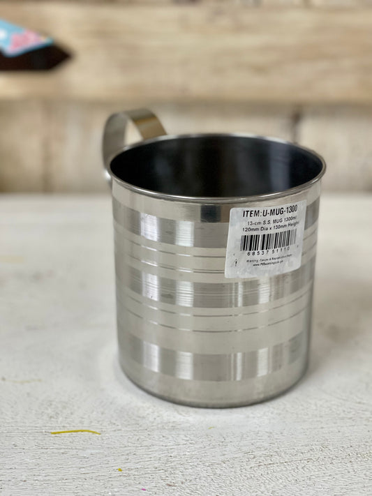 13cm Metal Mug With A Handle