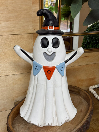 18 Inch Halloween Ghost Holding Boo Banner