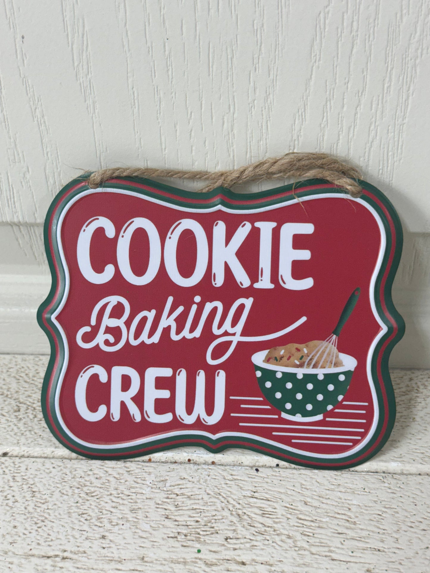 5 Inch Holiday Baking Sign Three Styles