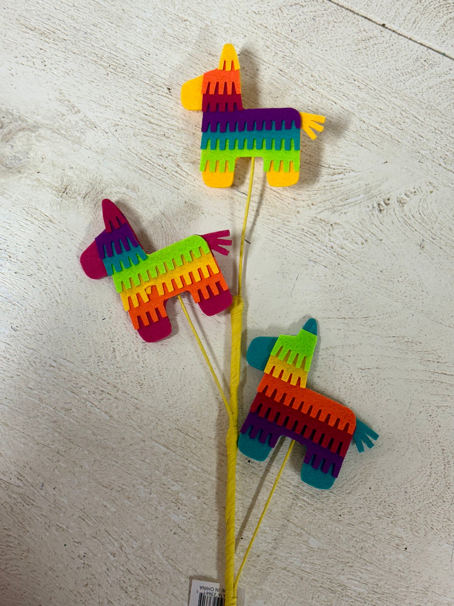 30 Inch Felt Donkey Pinata Spray