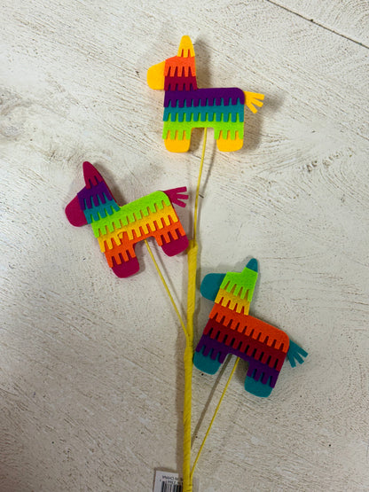 30 Inch Felt Donkey Pinata Spray