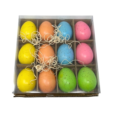 Colorful Assortment Box Of Eggs