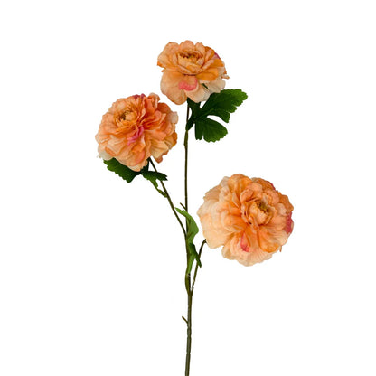 25 Inch Apricot French Marigold Spray