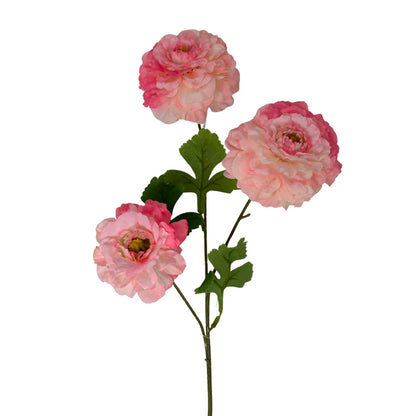 25 Inch Pink And Fuchsia French Marigold Spray