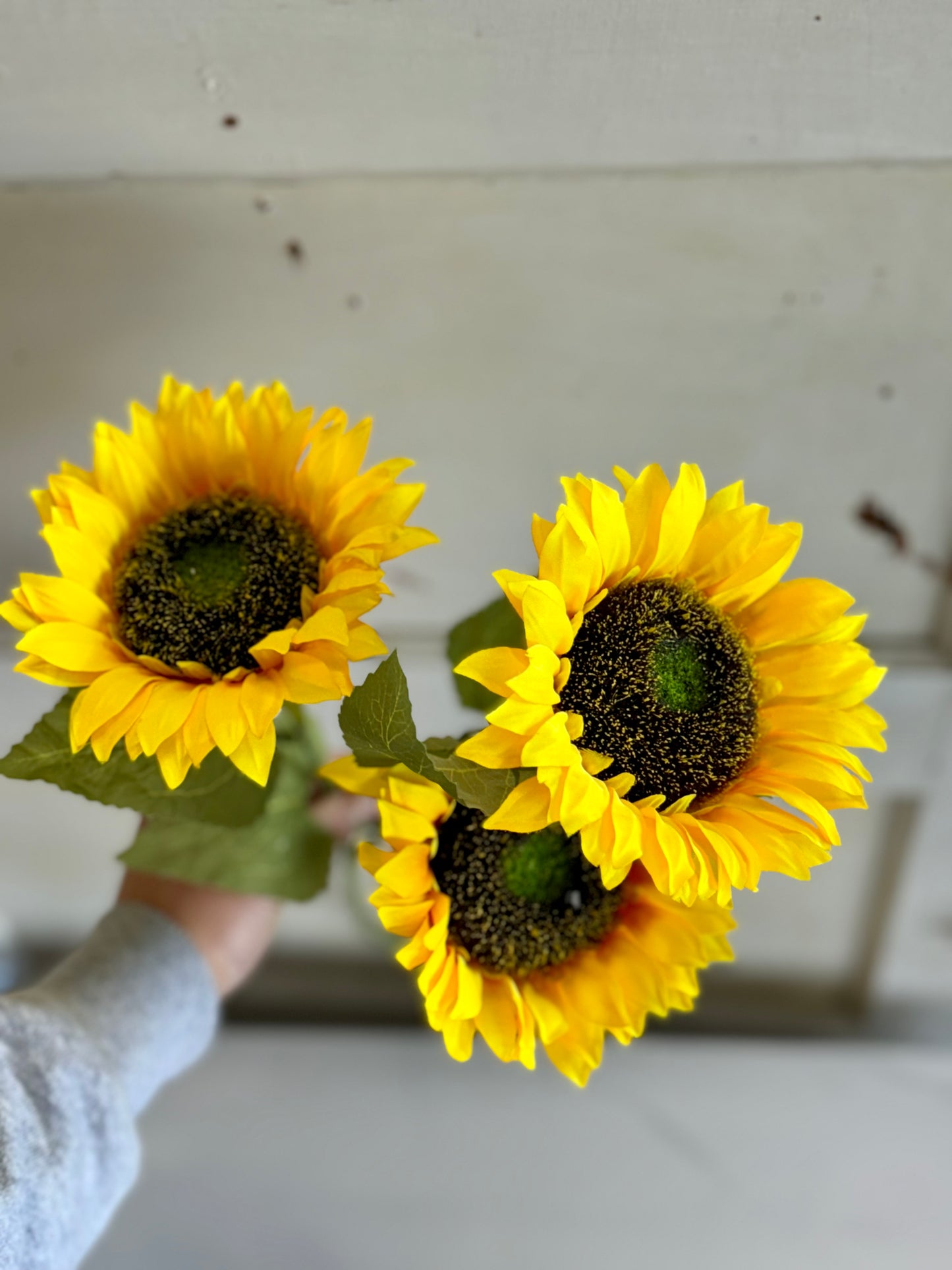 Sunset Meadows Yellow Sunflower Spray