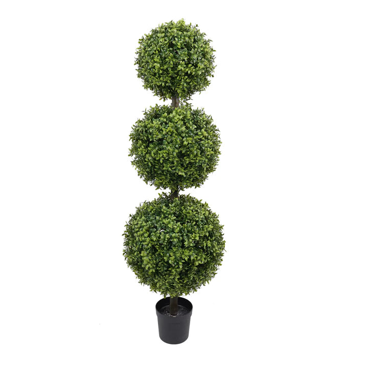 48 Inch Artificial Boxwood Topiary Tree