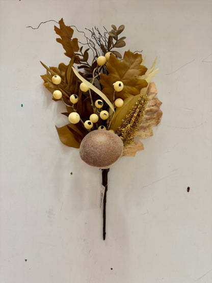 14 Inch Fall Mushroom Berry Pick