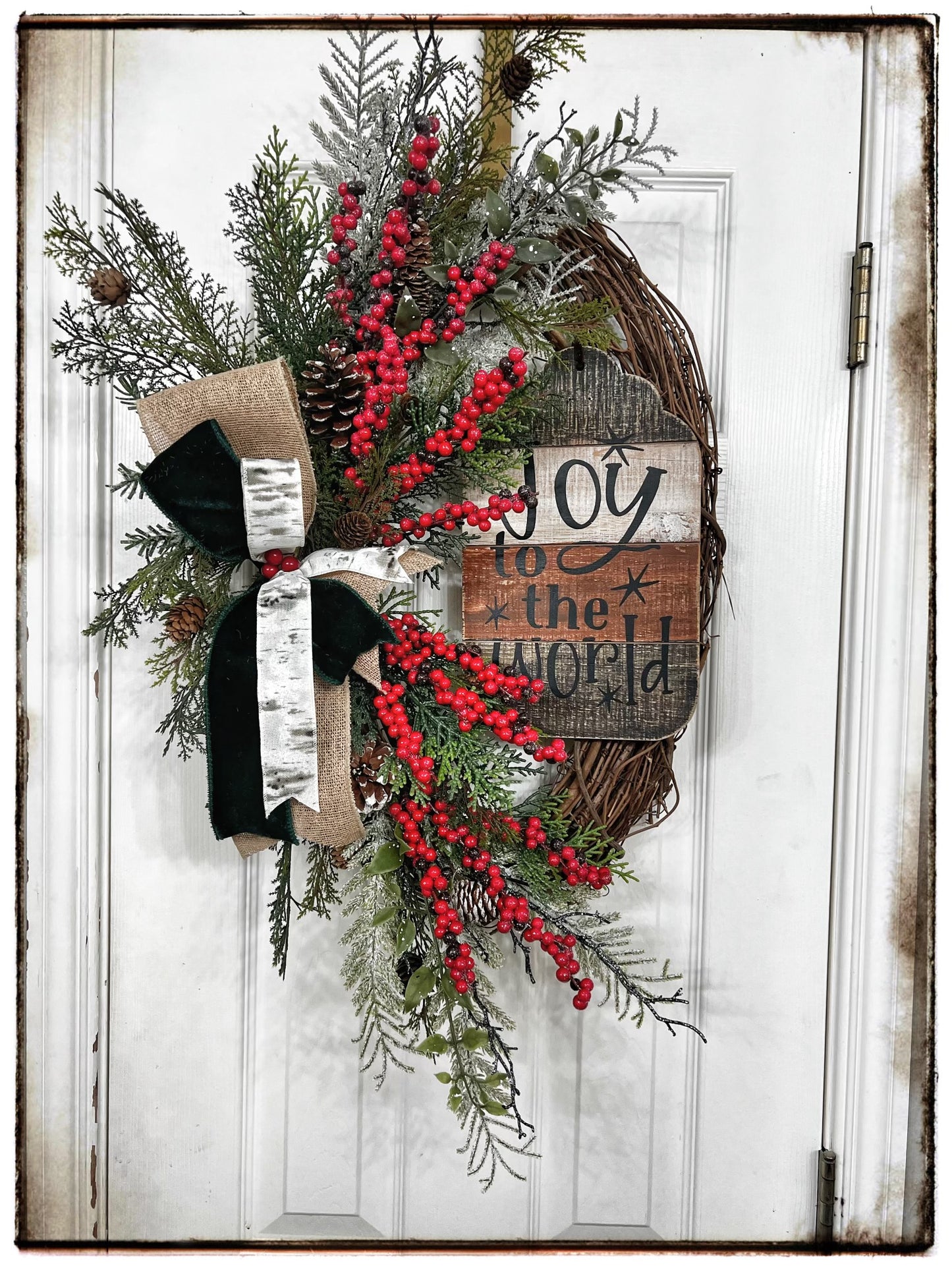 Tarnation Creation Rustic Christmas Wreath Box