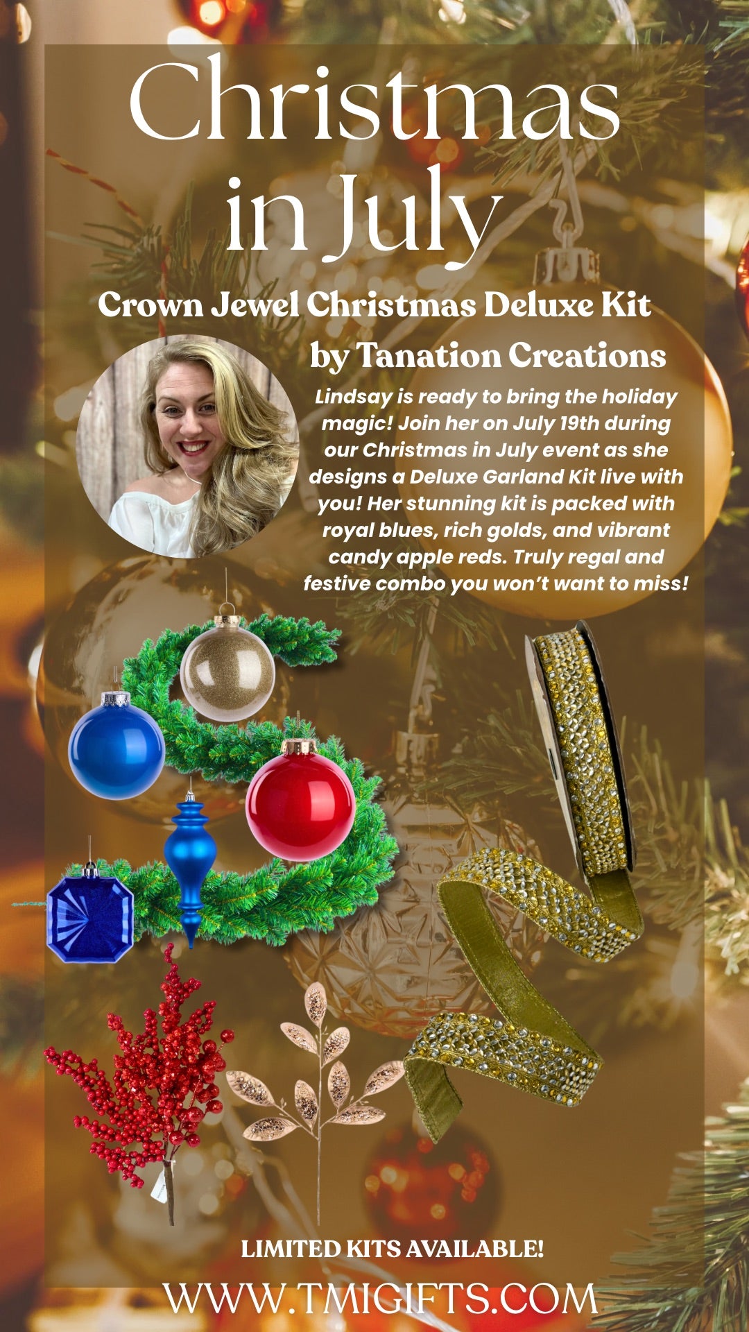 Crown Jewel Christmas Deluxe Kit By Tarnation Creations Christmas In July Kit