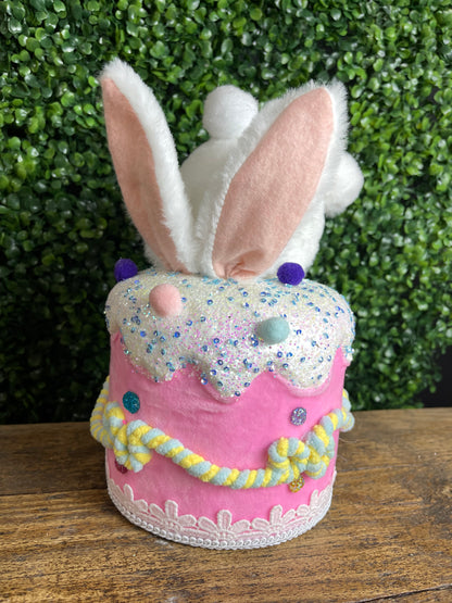 Furry Bunny Bottom In Cake
