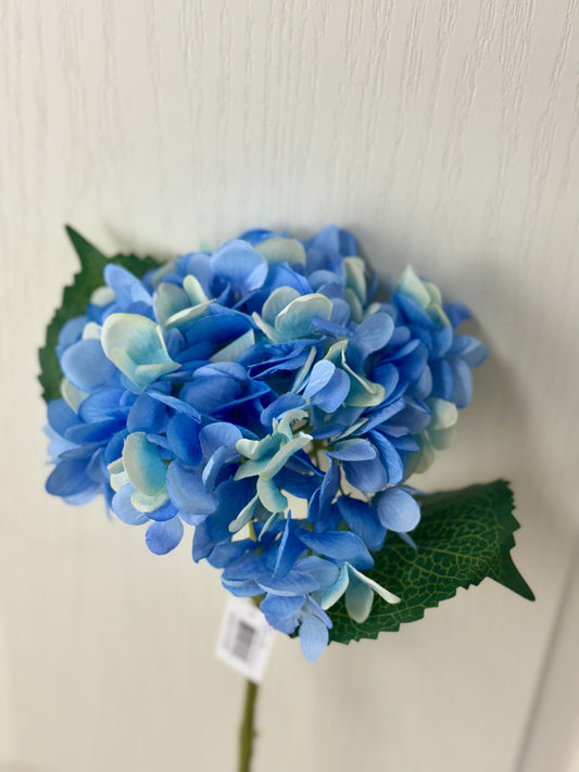 18 Inch Blue Hydrangea Stem