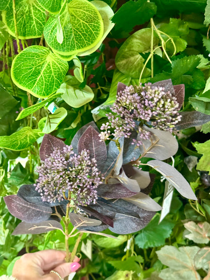 29 Inch Purple Viburnum Spray