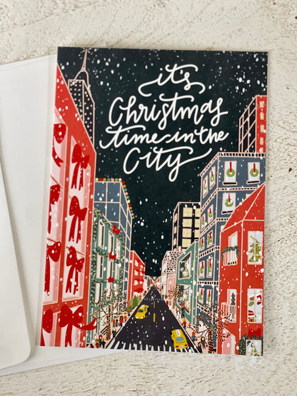 Minted Christmas In The City Card
