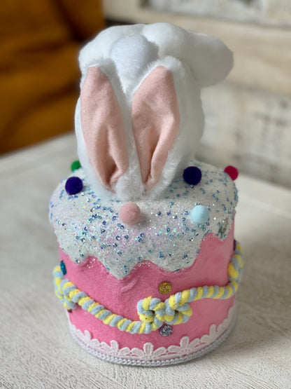 Furry Bunny Bottom In Cake