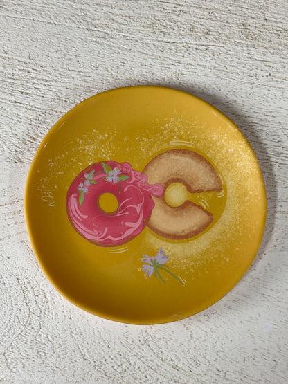 6 Inch Glitterville Melamine Patisserie Plate 12 Assorted Styles