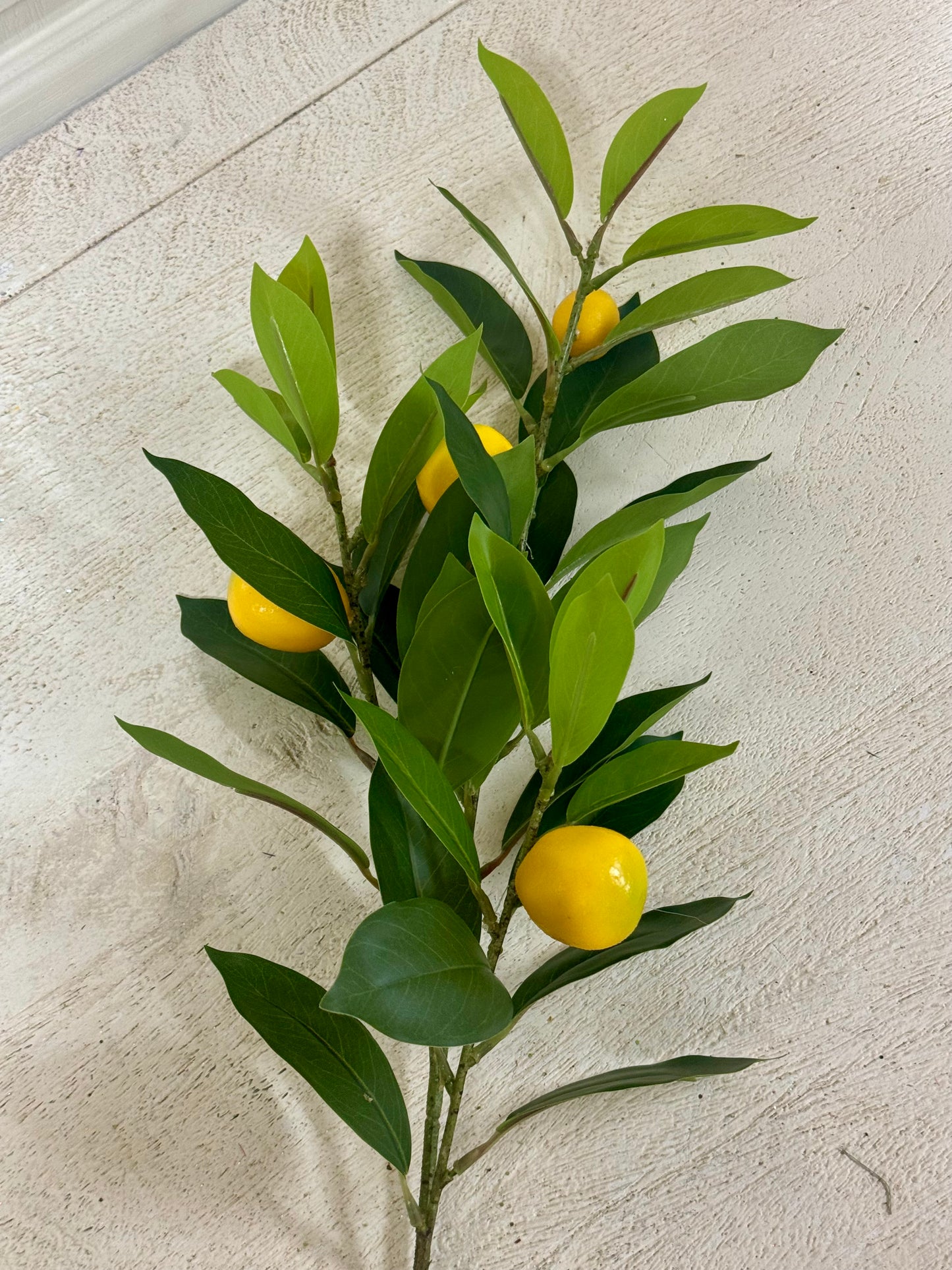 32 Inch Lemon Leaf Spray