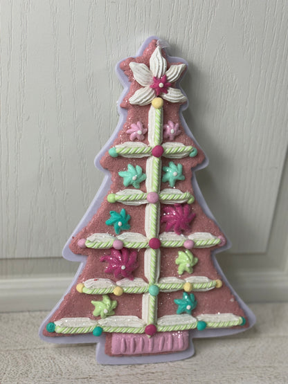 11 Inch Clay Dough Candy Christmas Tree Ornament