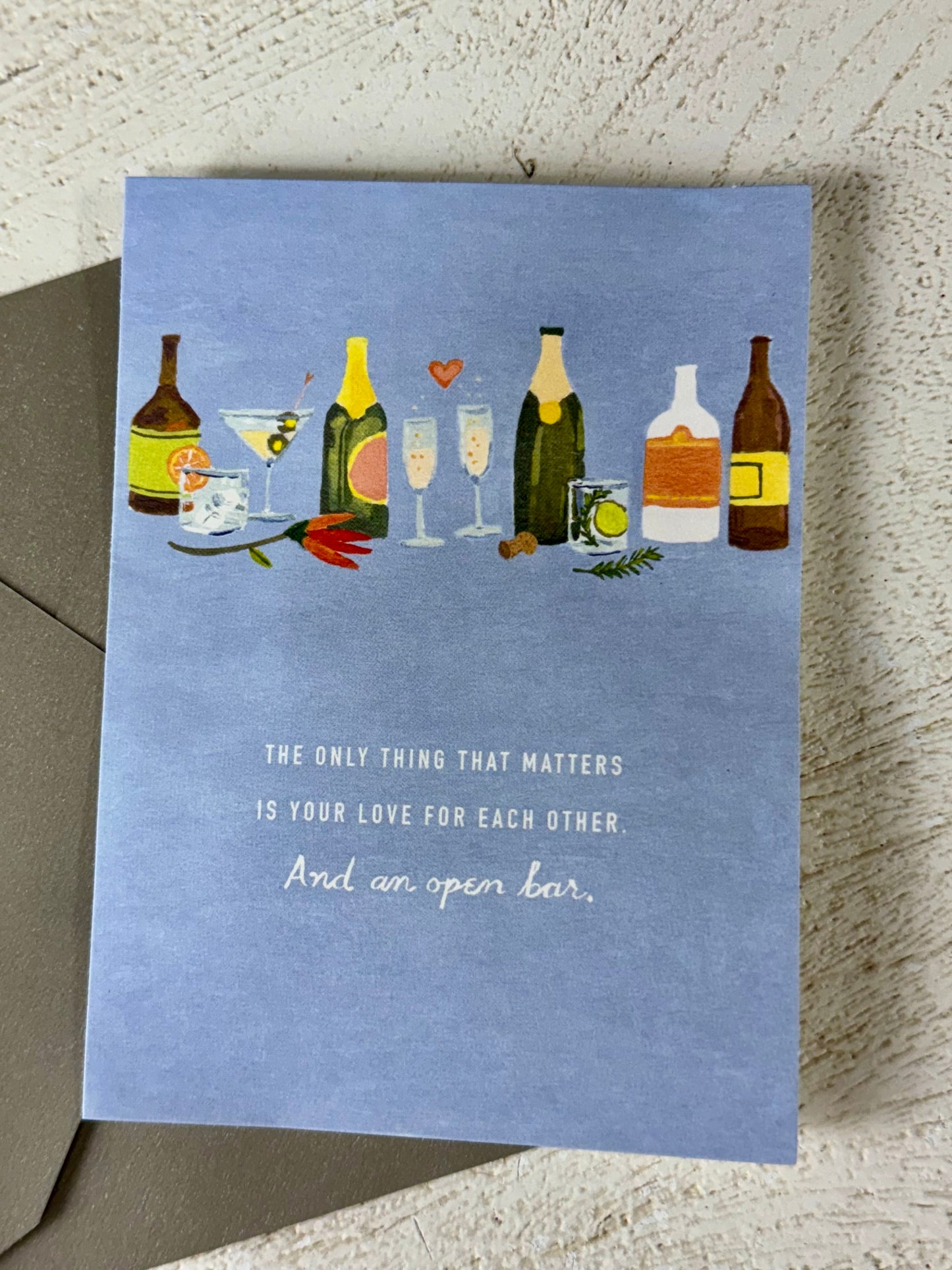 Paper Rebel Cocktail Card