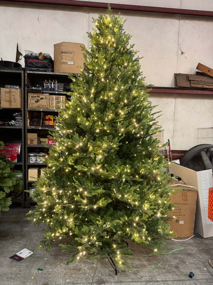 Home Decorators Collection 9 Foot Eastcastle Balsam Fir LED Pre Lit Tree Open Box