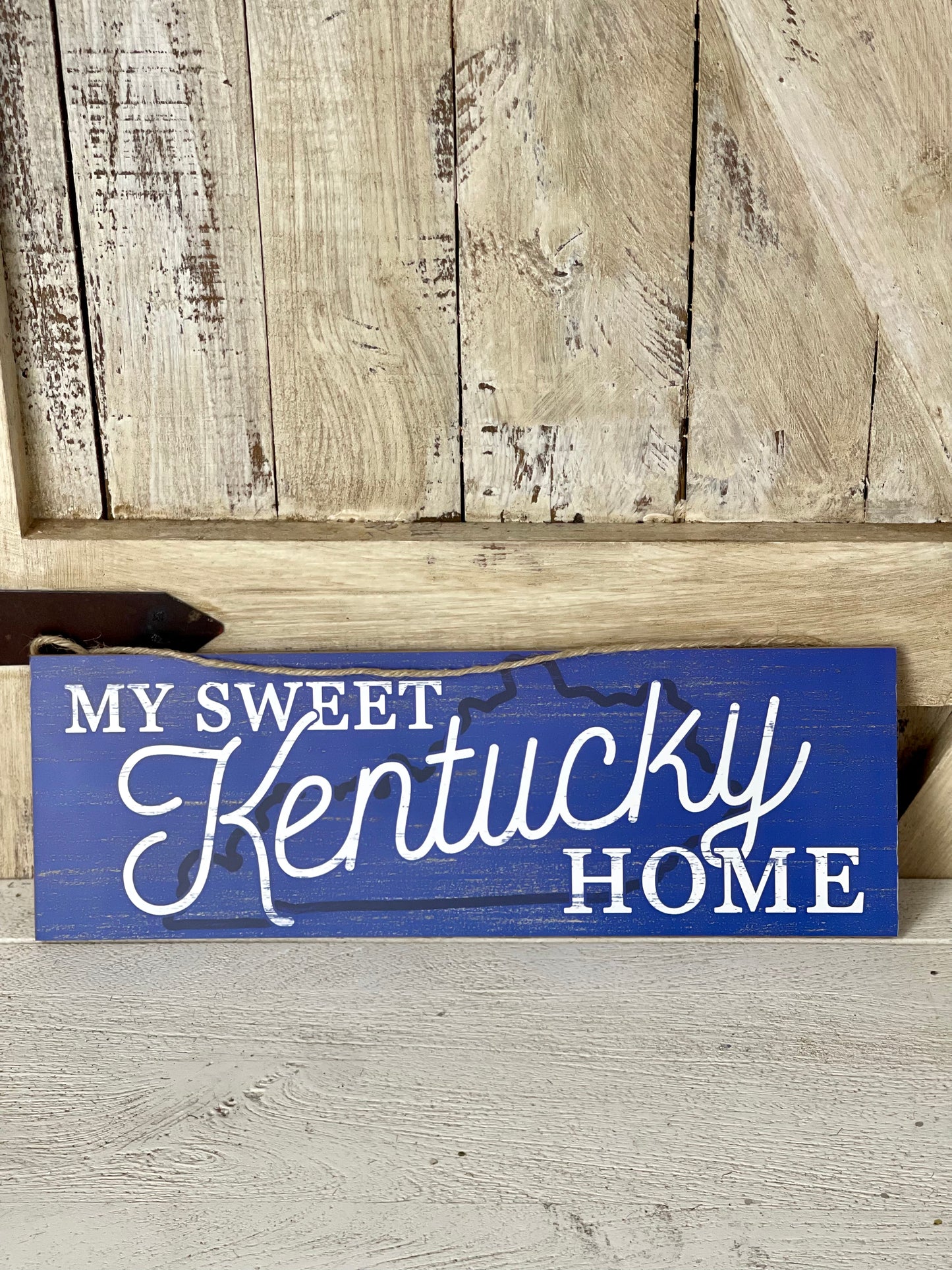 Kentucky Home Wooden Sign