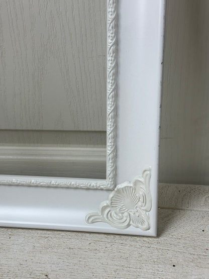 17.5 Inch White Wood Decorative Frame