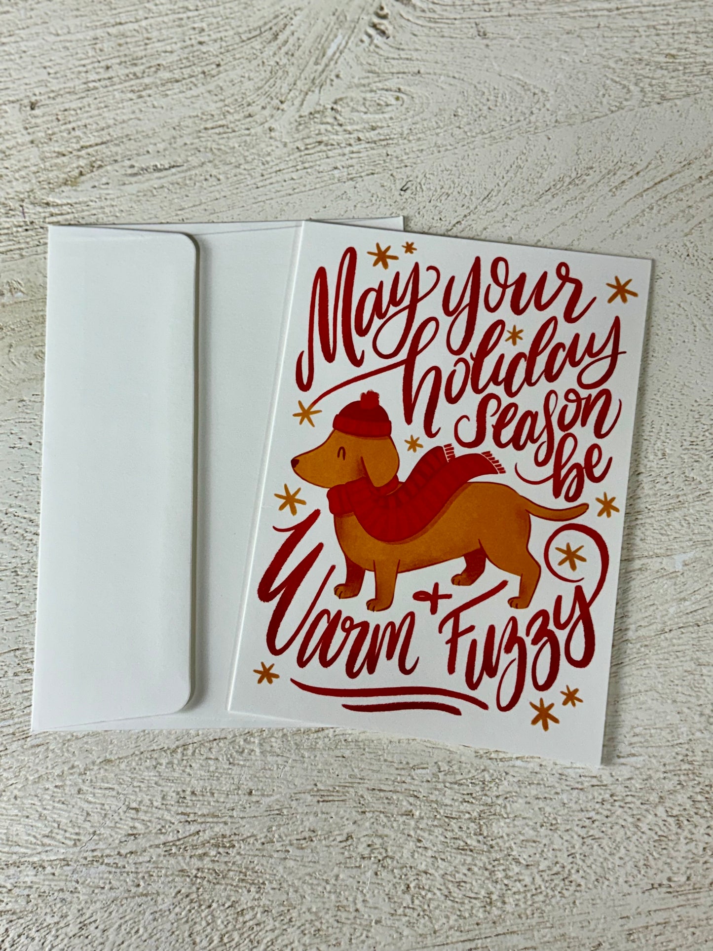 Minted Warm Fuzzy Christmas Card