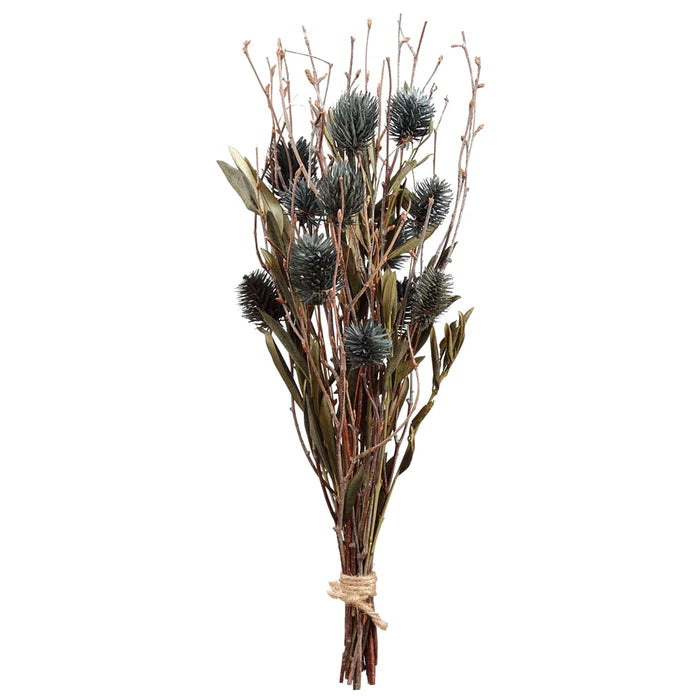 16.5 Inch Navy Globe Thistle Bundle