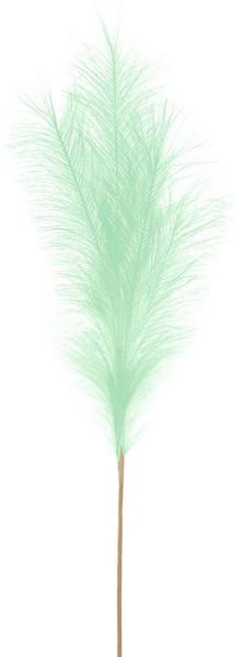 32.75 Inch Mint Green Fabric Grass Plume Spray