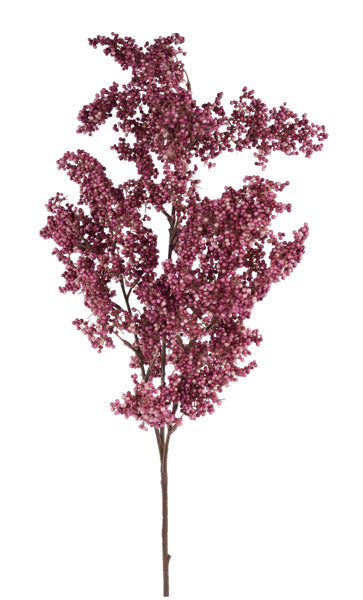 36 Inch Mini Styrofoam Pink Amaranthus Spray