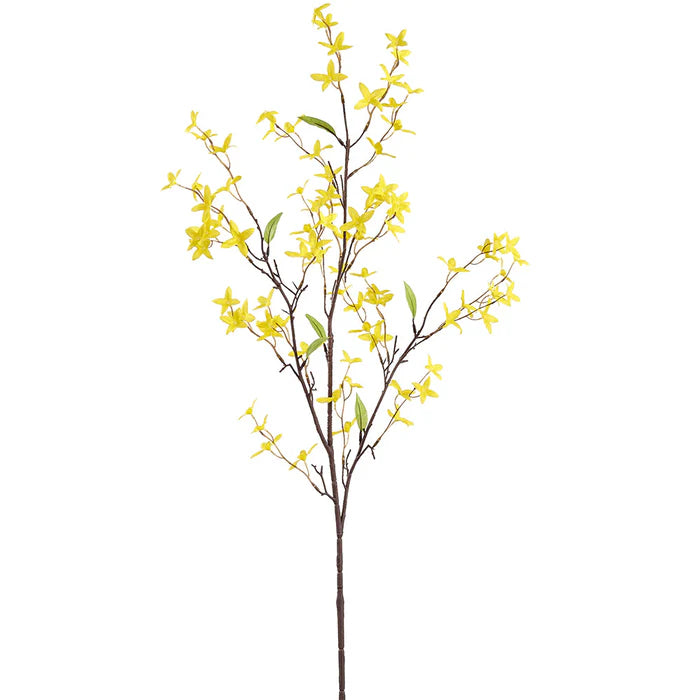 38 Inch Yellow Forsythia Spray