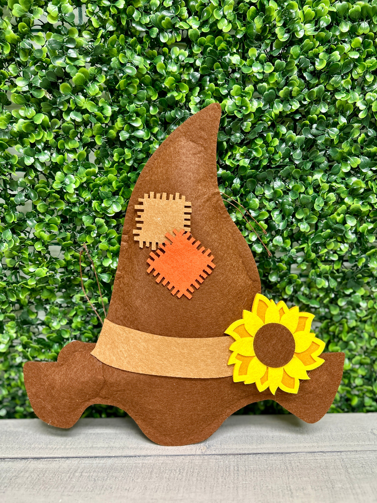 14 Inch Felt Scarecrow Hat