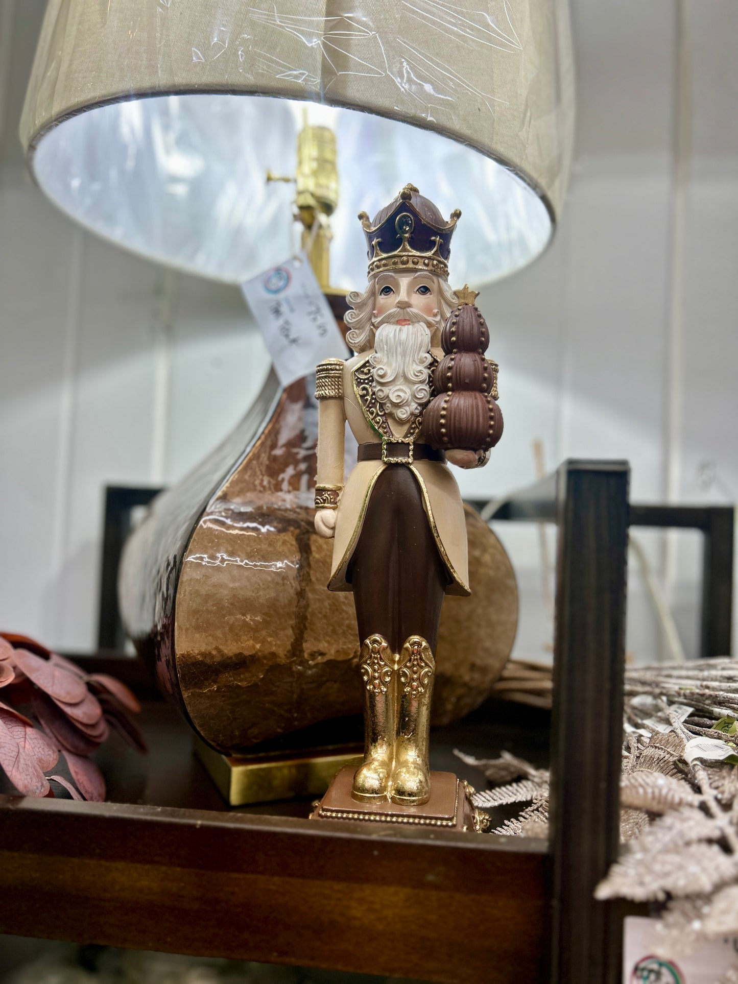 15 Inch Le Chocolate Nutcracker With Dessert