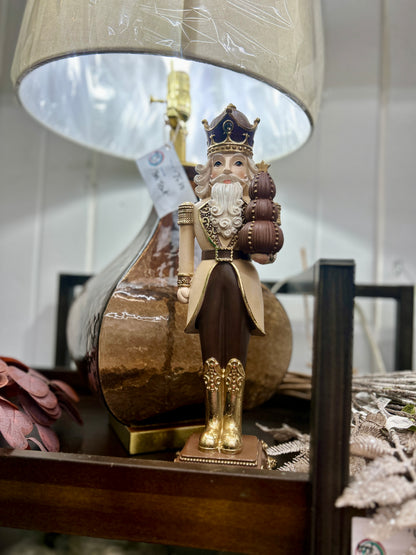 15 Inch Le Chocolate Nutcracker With Dessert